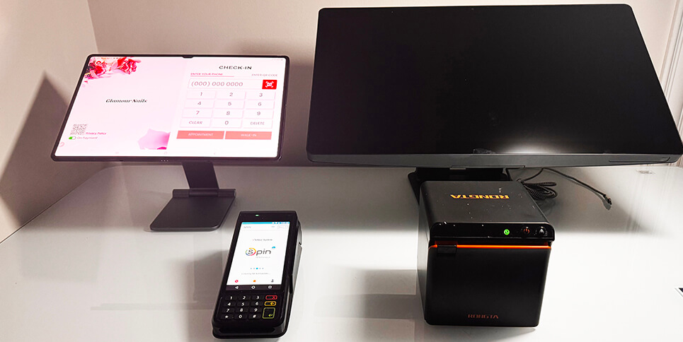 Ontiloo point-of-sale hardware setup